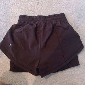Lulu lemon shorts in plum